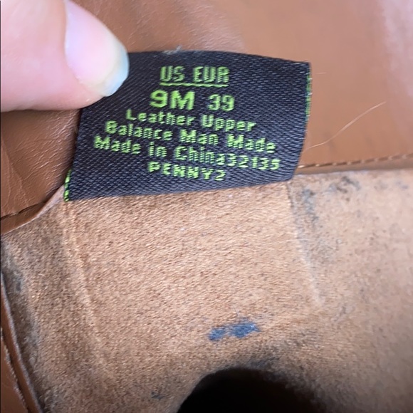 Sam Edelman Tan Leather Boots ZIP Up Size 9 - Picture 9 of 9